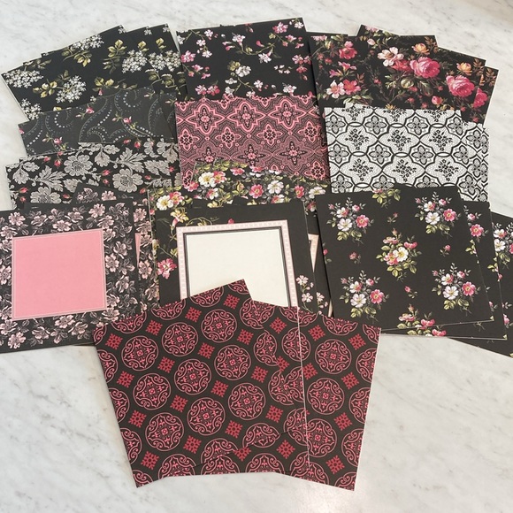 NEW Anna Griffin Carte Noir Square Cards and Envelopes 36ct - Picture 4 of 12